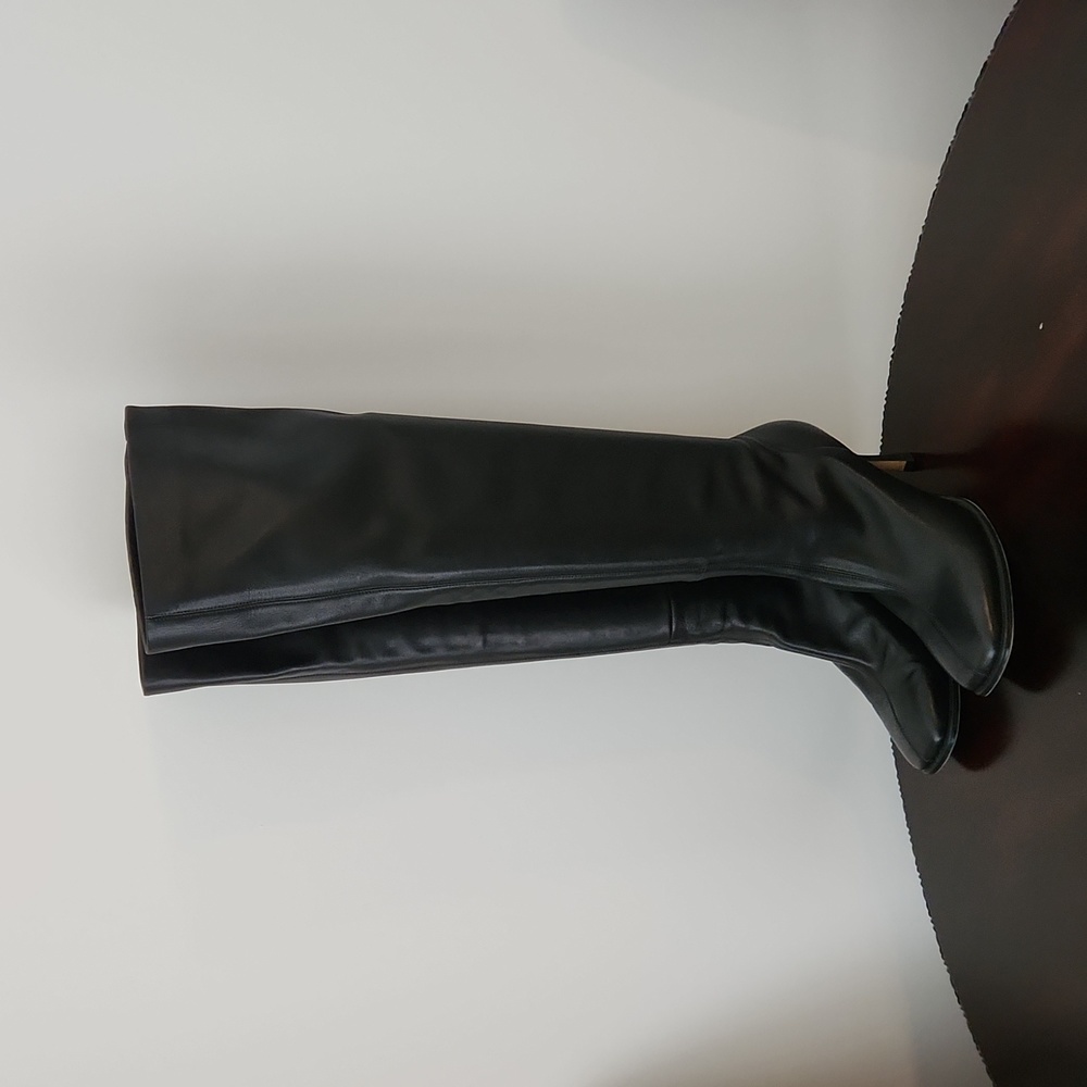 Jeffrey Campbell tall black boots 7.5